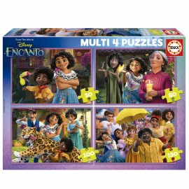 COFFRET 4 PUZZLES ENCANTO