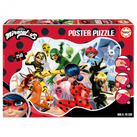 250 POSTER PUZZLE LADYBUG