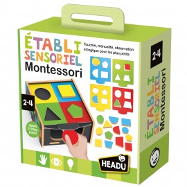 ETABLI SENSORIEL MONTESSORI