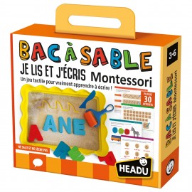 BAC À SABLE JE LIS ET...